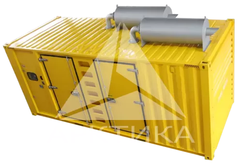 Дизельный генератор (ДГУ) Арктика АД-1200С-Т400-2РНМ18-MA с АВР в контейнере   фото 2