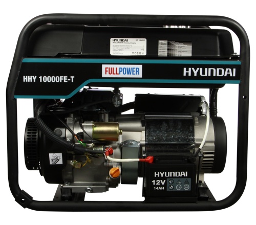 Бензиновая электростанция HYUNDAI HHY 10000FET   фото 3