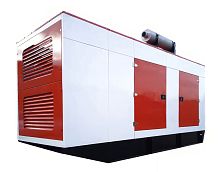Дизельный генератор (электростанция) АД-320С-Т400-2РКМ13 в кожухе с АВР 