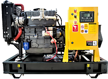Открытый дизельный генератор АД-15С-Т400-1РМ11-AR на раме