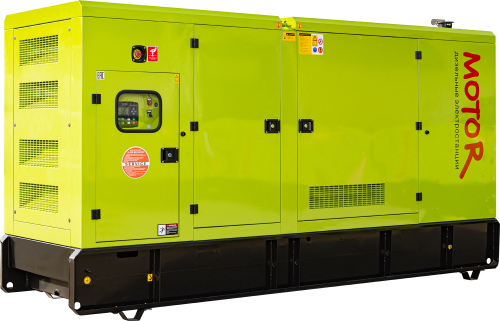 Дизельный генератор (ДГУ) Motor AD400-T400 (Woling) в кожухе   фото 3