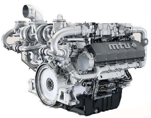 Дизельный двигатель MTU 12V1600G20F