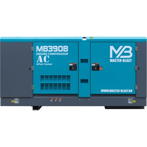 Дизельный передвижной компрессор Master Blast MB390B-15  