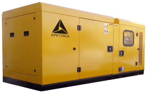 Дизельный генератор (ДГУ) Арктика AD320B-T400 с АВР в кожухе  