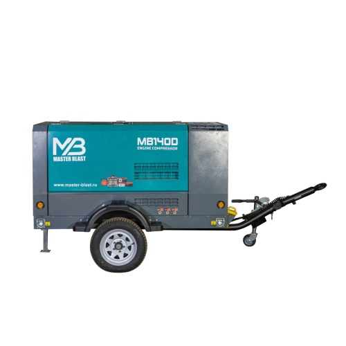 Дизельный передвижной компрессор Master Blast MB-190D-7  