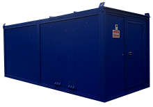 Дизельный генератор (электростанция) АД-640С-Т400-1РНМ15-AR в контейнере 