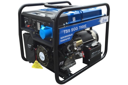 Бензиновая электростанция ТСС SGG 7000 E  