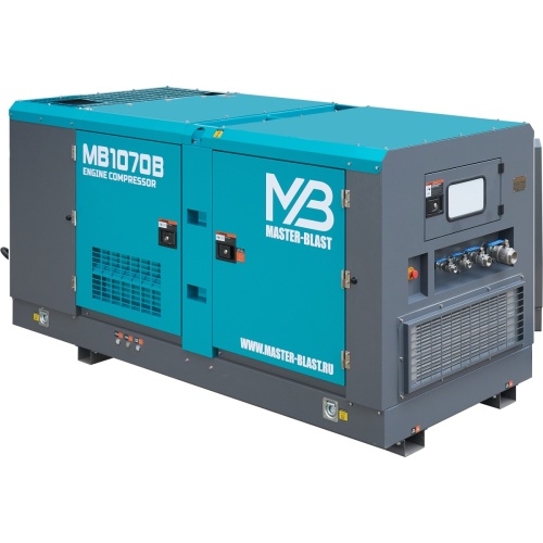 Дизельный передвижной компрессор Master Blast MB-750B-12   фото 2