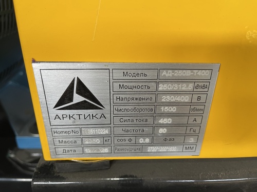 Дизельный генератор (ДГУ) Арктика АД250B-T400 с АВР в контейнере   фото 26