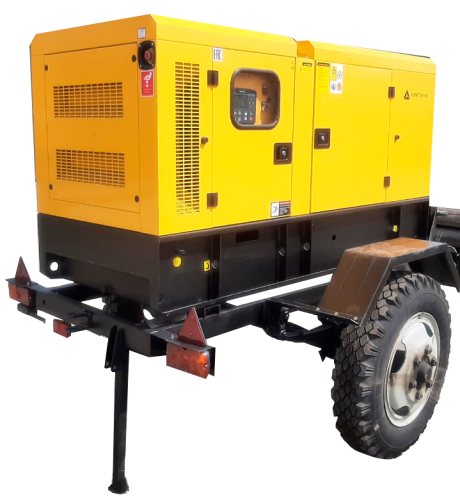 Дизельный генератор (ДГУ) Арктика AD50B-T400 на шасси  