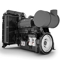 Дизельный двигатель CUMMINS KTA19-G3A