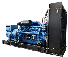 Дизельный генератор (электростанция) АД-800С-Т400-2РМ9-AV на раме с АВР 