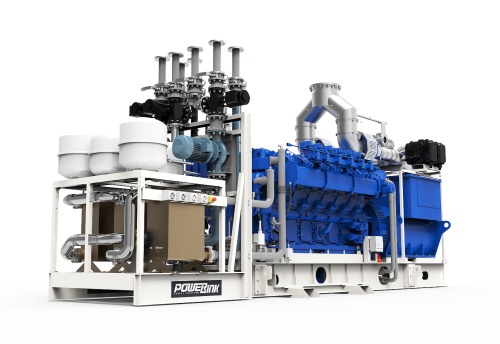 Газовый генератор (электростанция) POWERLINK TCG1560NG  