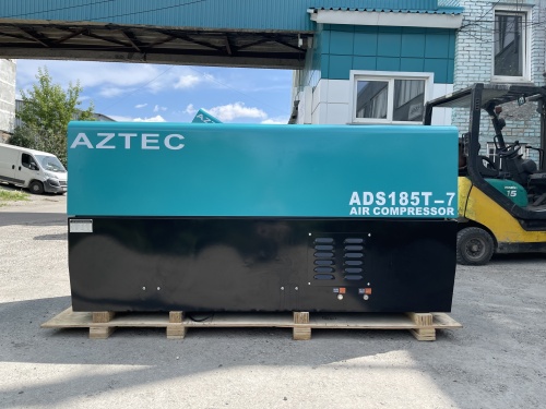 Дизельный передвижной компрессор Aztec ADS185T-7 (на шасси)   фото 15