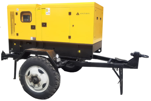 Дизельный генератор (ДГУ) Арктика АД30-Т400 на шасси  
