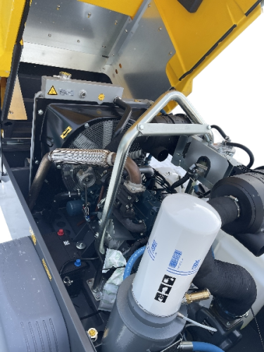 Дизельный передвижной компрессор Aztec (Atlas Copco) AC88T (на шасси)   фото 9