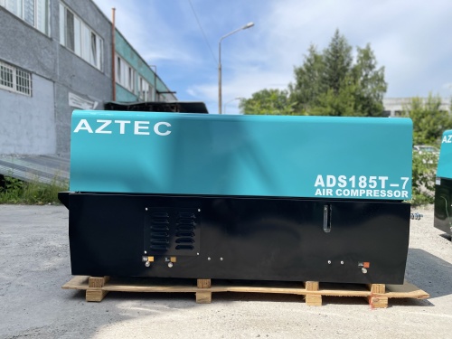 Дизельный передвижной компрессор Aztec ADS185T-7 (на шасси)   фото 55