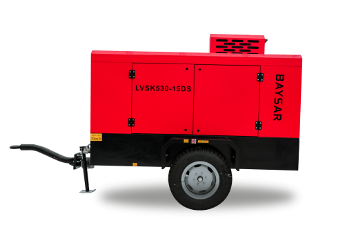 Дизельный передвижной компрессор LVSK530-15DS  