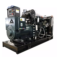 Дизельный генератор (электростанция) АД320D-Т400 на раме с АВР 