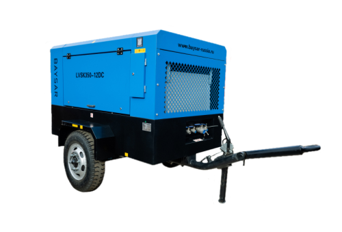 Дизельный передвижной компрессор LVSK350-12DC  