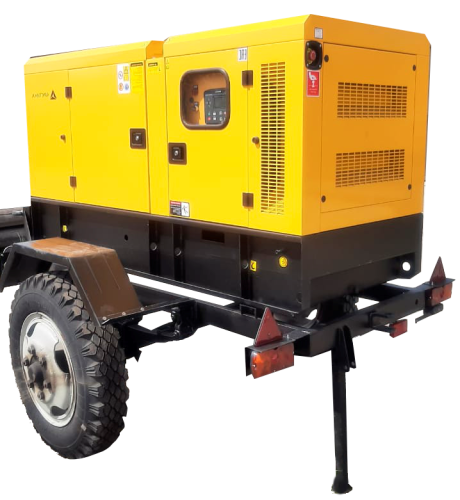 Дизельный генератор (ДГУ) Арктика ЭД-75-Т400-2РКМ7-AR с АВР на шасси  