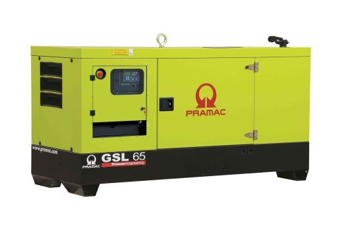 Дизельный генератор (ДГУ) PRAMAC GSW80P в кожухе  