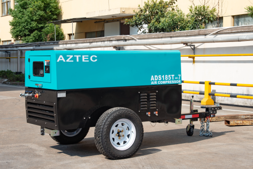 Дизельный передвижной компрессор Aztec ADS185T-7 (на шасси)   фото 50