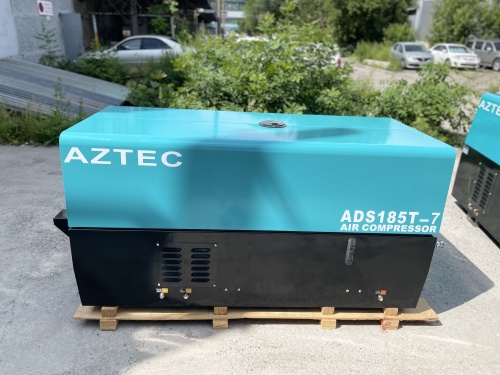 Дизельный передвижной компрессор Aztec ADS185T-7 (на шасси)   фото 56