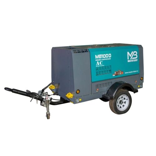 Дизельный передвижной компрессор Master Blast MB-100D-10+АС   фото 9