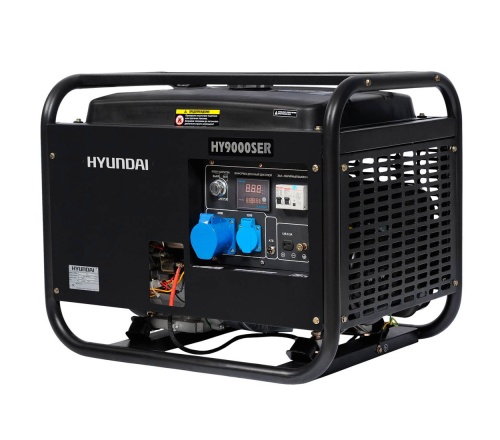 Бензиновая электростанция HYUNDAI HY 9000SER  