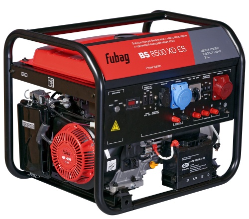 Бензиновая электростанция FUBAG BS 8500 XD ES   фото 3