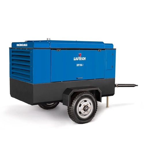 Дизельный передвижной компрессор Liutech LUY118-7 (на шасси)  