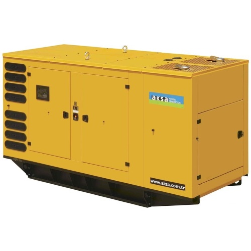 Дизельный генератор (ДГУ) AKSA APD 220C в кожухе  