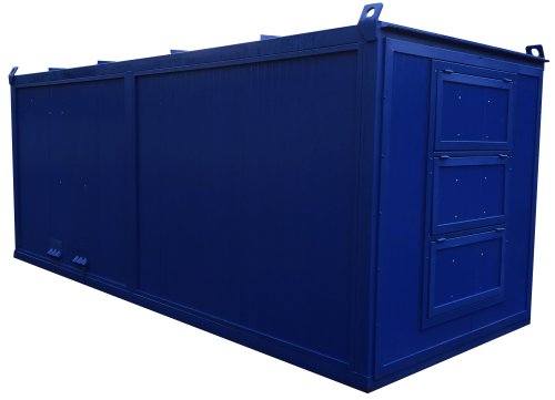 Дизельный генератор (ДГУ) AKSA AD 750 в контейнере  