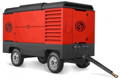 Дизельный передвижной компрессор Chicago Pneumatic CPS850 на шасси  