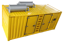 Дизельный генератор АД-1200С-Т400-2РНМ8-MA в контейнере с АВР