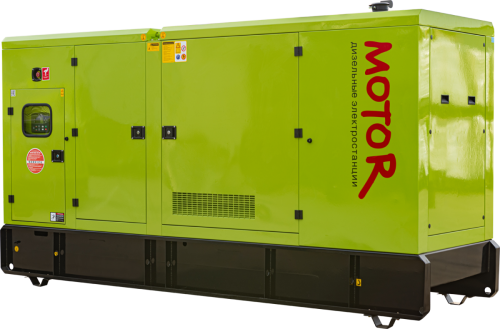 Дизельный генератор (ДГУ) Motor АД360-Т400 (Woling) с АВР в кожухе  