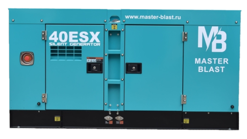 Дизельный генератор (ДГУ) MASTER BLAST MASTER BLAST 40ESX в кожухе  