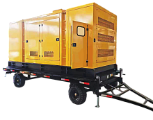 Дизельный генератор (ДГУ) Арктика AD320B-T400 

с АВР



на шасси




  