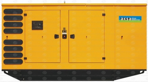 Дизельный генератор (ДГУ) AKSA APD 275C в кожухе  