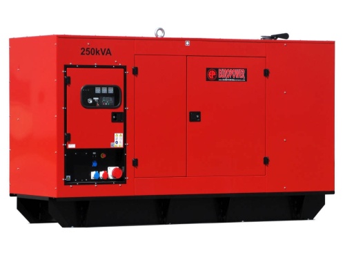 Дизельный генератор (ДГУ) EUROPOWER EP 180 TDE в кожухе  