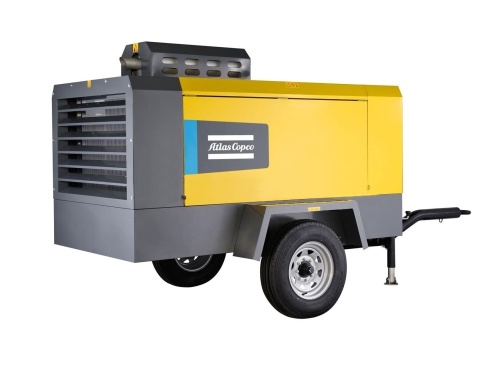 Дизельный передвижной компрессор Atlas Copco XATS 800 на шасси  