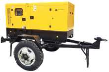 Дизельный генератор ЭД-120-Т400-1РПМ15-AR на шасси