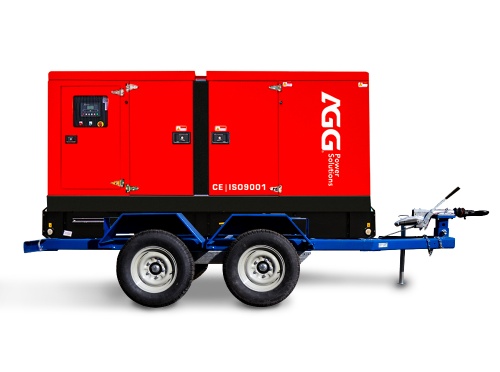 Дизельный генератор (ДГУ) AGG C275D5 на шасси  