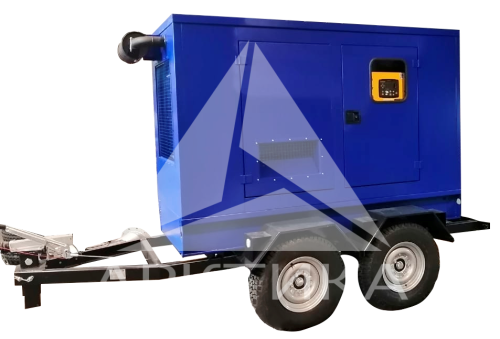 Дизельный генератор (ДГУ) Арктика ЭД150-Т400 с АВР на шасси  