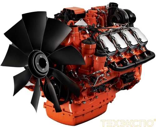Дизельный двигатель SCANIA DC16 078A 2 43