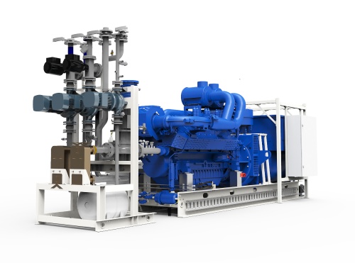 Газовый генератор (электростанция) POWERLINK TCG1000NG  