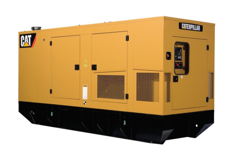 Дизельный генератор (ДГУ) CATERPILLAR DE330E0 с АВР в кожухе  