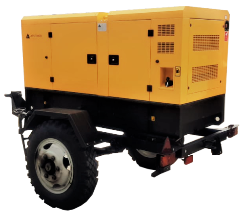 Дизельный генератор (ДГУ) Арктика АД320D-Т400 на шасси  