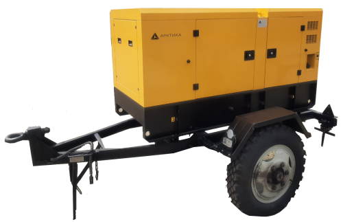 Дизельный генератор (ДГУ) Арктика AD250B-T400 с АВР на шасси  